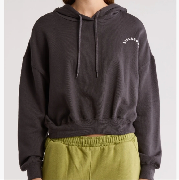 BILLABONG NEW Lazy Daze Cropped Pullover Hoodie - Picture 3 of 11